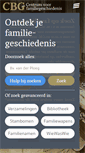 Mobile Screenshot of cbg.nl